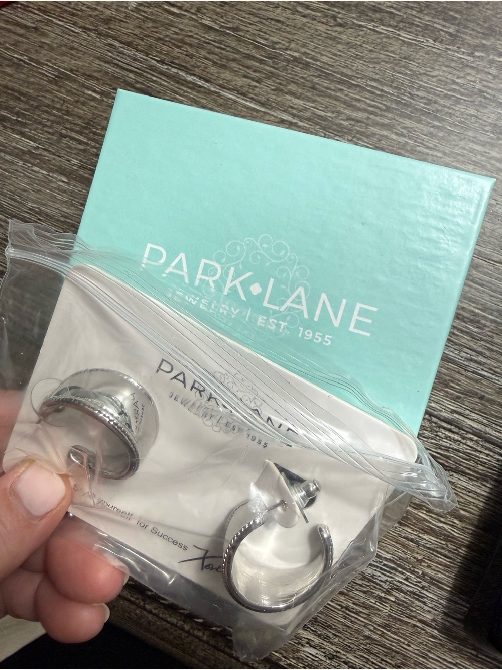 Park Lane Silver Orbit Earrings NIB